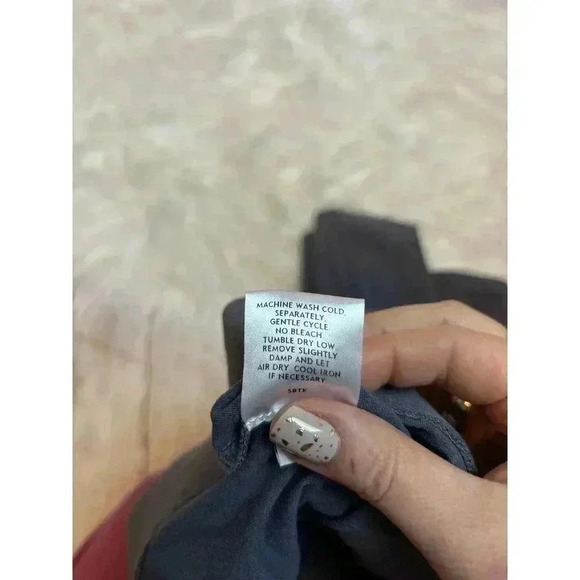 Eileen Fisher Cropped Dress Pants Gray Size M - Picture 8 of 8